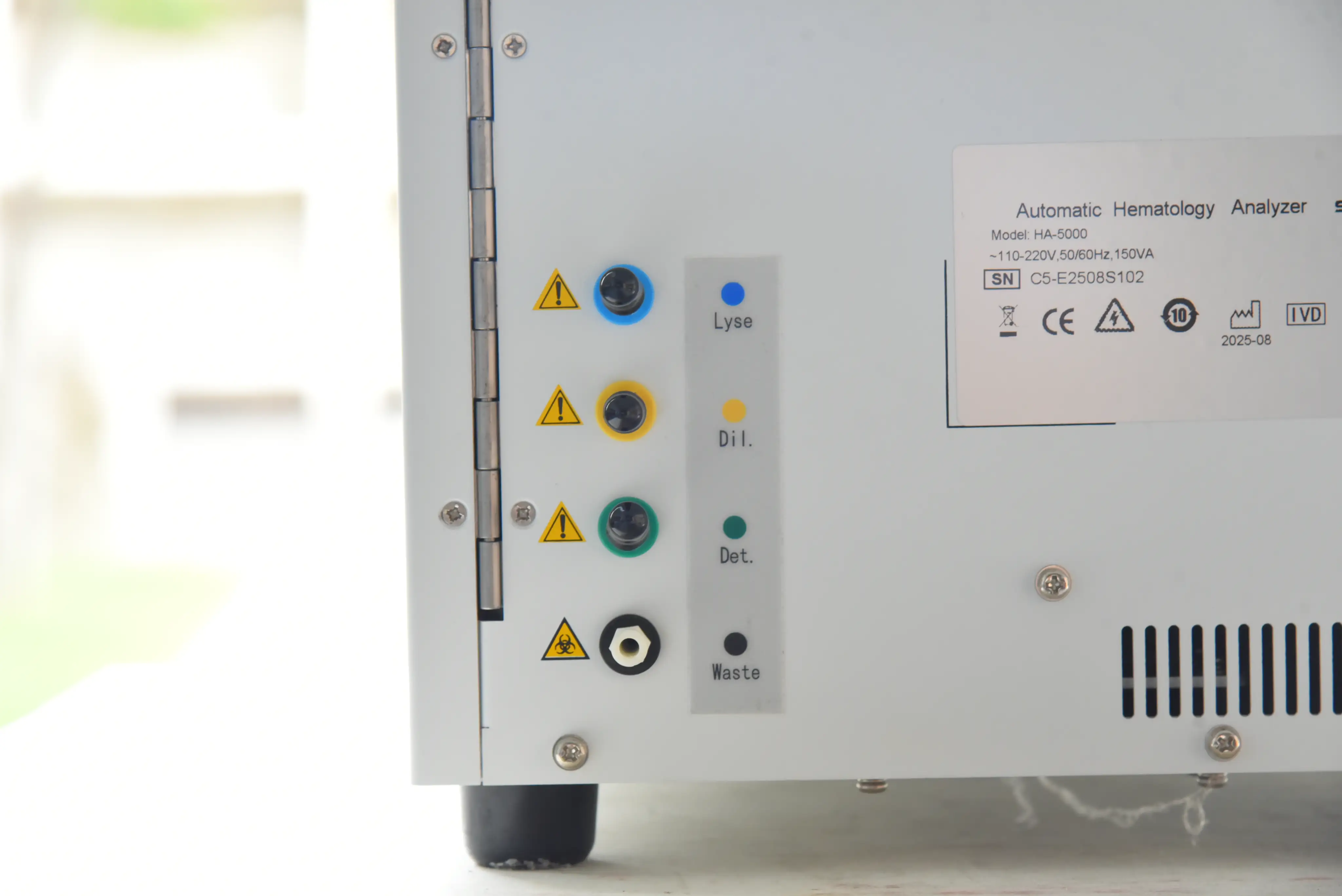 Auto Hematology Analyzer Analizador automático de hematología