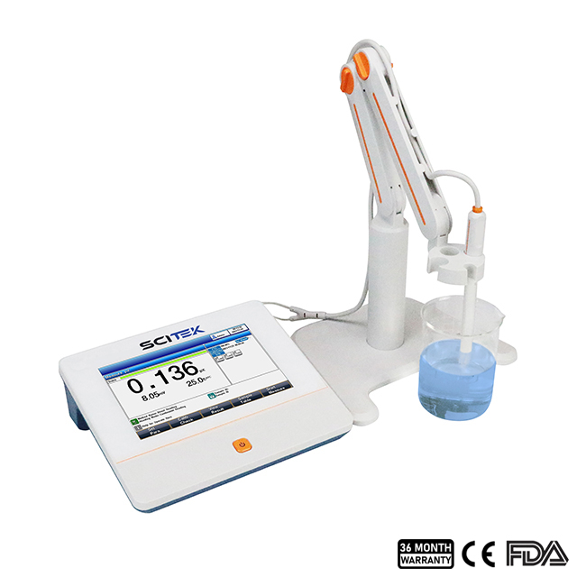 Medidor de iones de benchtop, 6 puntos
