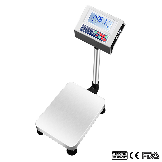 Báscula de plataforma electrónica