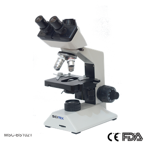 Microscopio biológico (cabeza trinocular)