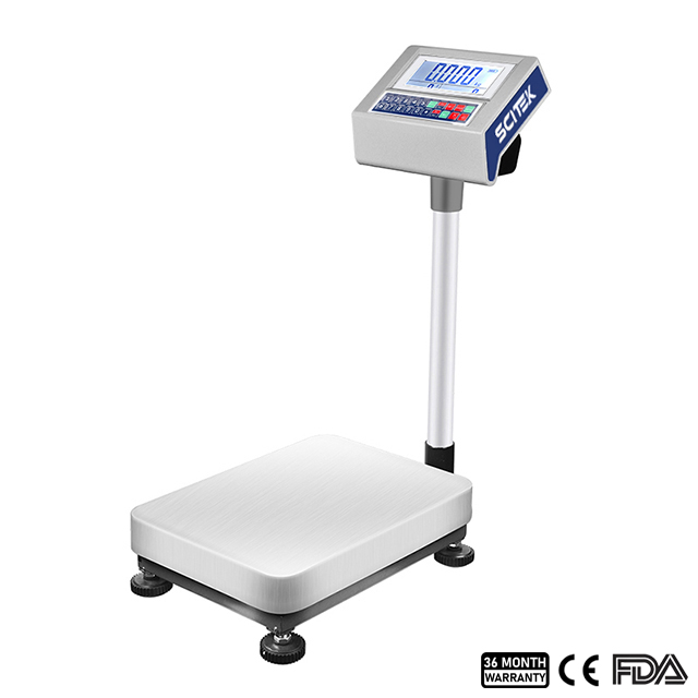 Báscula de plataforma electrónica