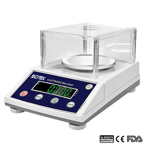 Balanza analítica electrónica de 0,001 g (calibración externa)