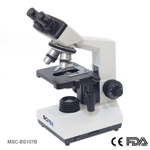 Microscopio biológico binocular