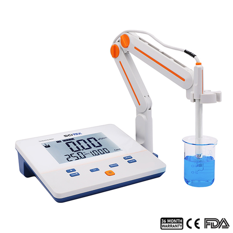 Medidor de conductividad de benchtop EC200E