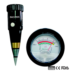 Medidor de pH-moisture del suelo