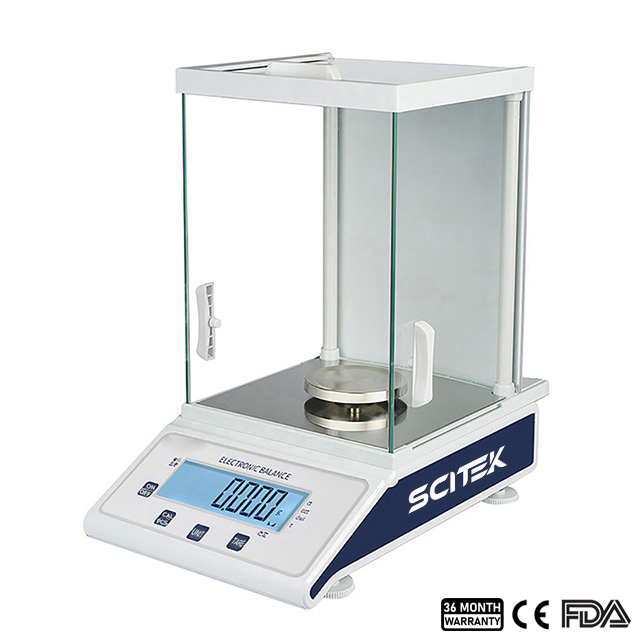 0.001g Balance analítico de calibración externa