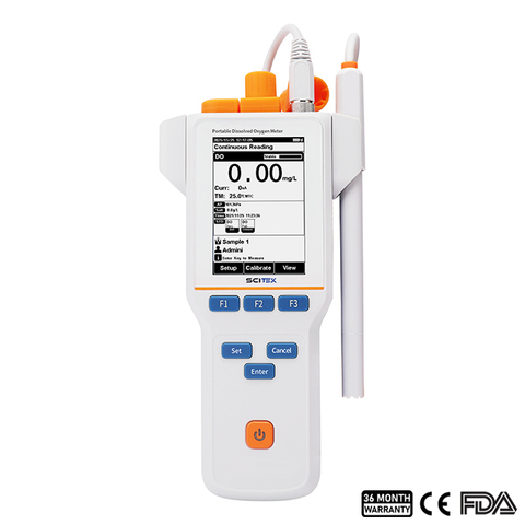 Medidor de oxígeno disuelto portátil DO310F