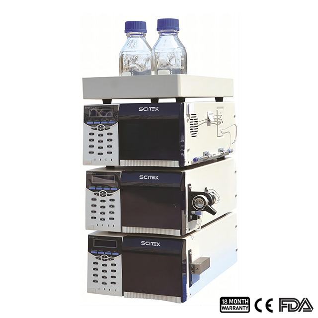 Sistema de cromatografía líquida de alto rendimiento, isocrático/gradiente