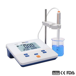 Medidor de conductividad de benchtop, 1 punto de calibración