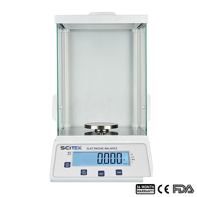 0.001g Balance analítico de calibración externa