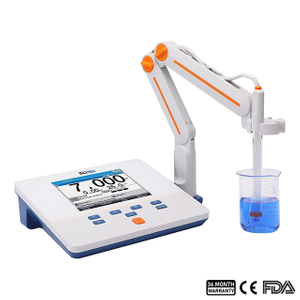 Medidor de pH de la parte de salida, 5 puntos de calibración