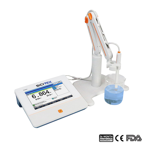 Medidor de ph de la parte de banco PH500T