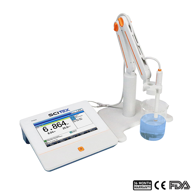 Medidor de ph de la parte de banco PH500T