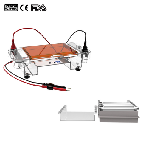 Tanque de electroforesis horizontal ET-H03