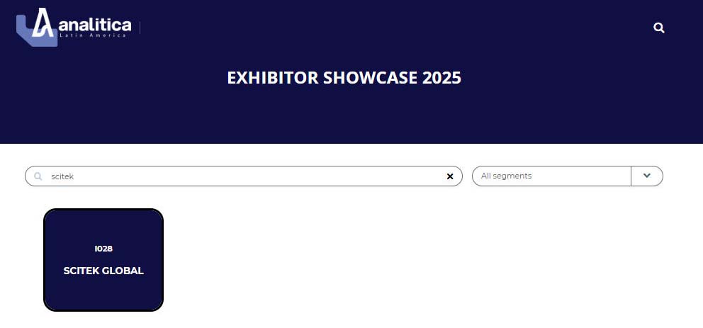 SCITEK expone en Analitica Latin America 2025