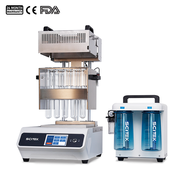 Horno de digestión automática de grafito