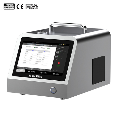 Contador de partículas de polvo