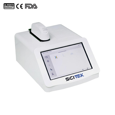 Espectrofotómetro UV-Vis de microvolúmenes, 190–910 nm