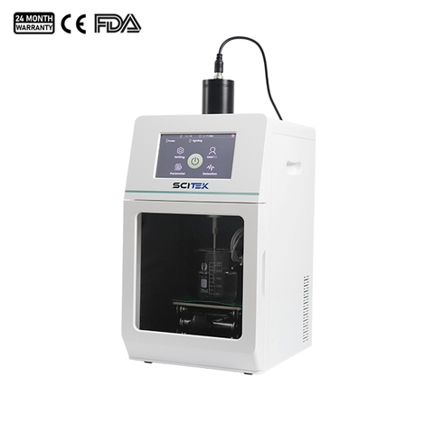 Disruptor de células ultrasónicas, integrado