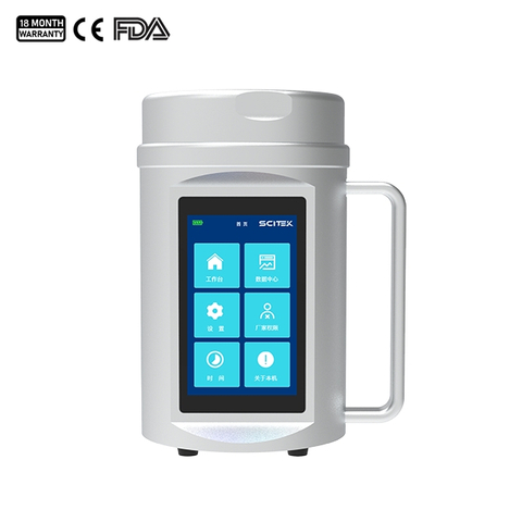 Muestreador de aire microbiano