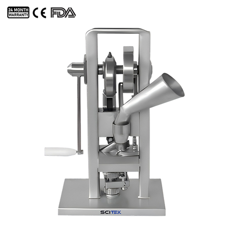 Máquina manual de tabletas de un solo golpe