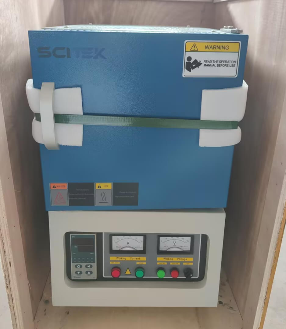 Horno de mufla de fibra de cerámica