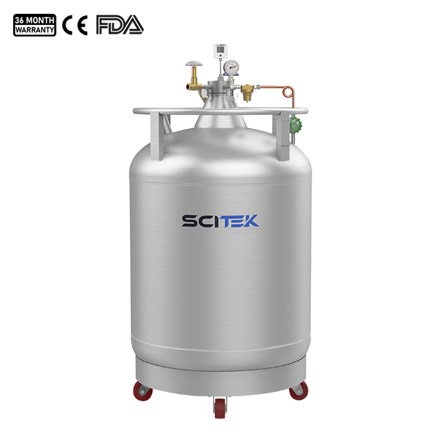 Tanque de llenado de nitrógeno líquido