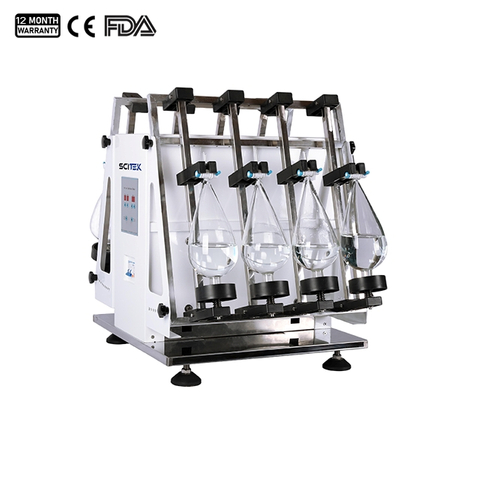 Agitador vertical de doble cara