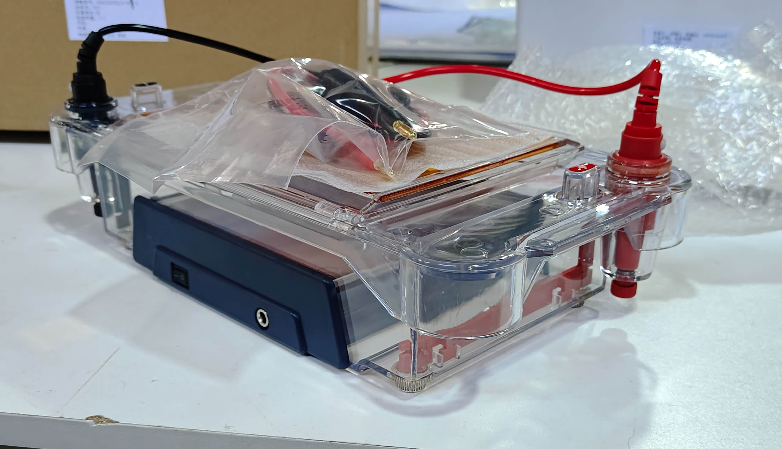 Tanque de electroforesis