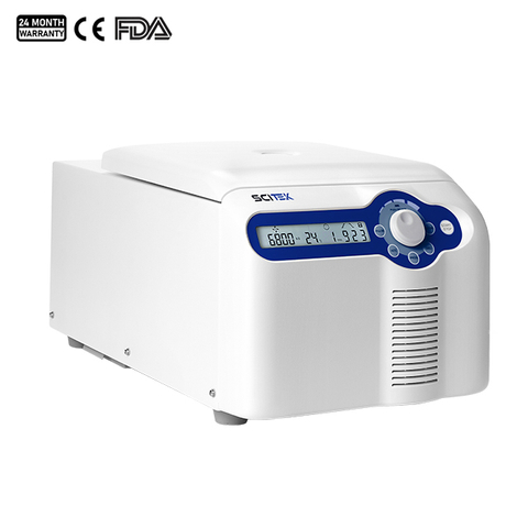 Benchtop a alta velocidad centrífuga refrigerada