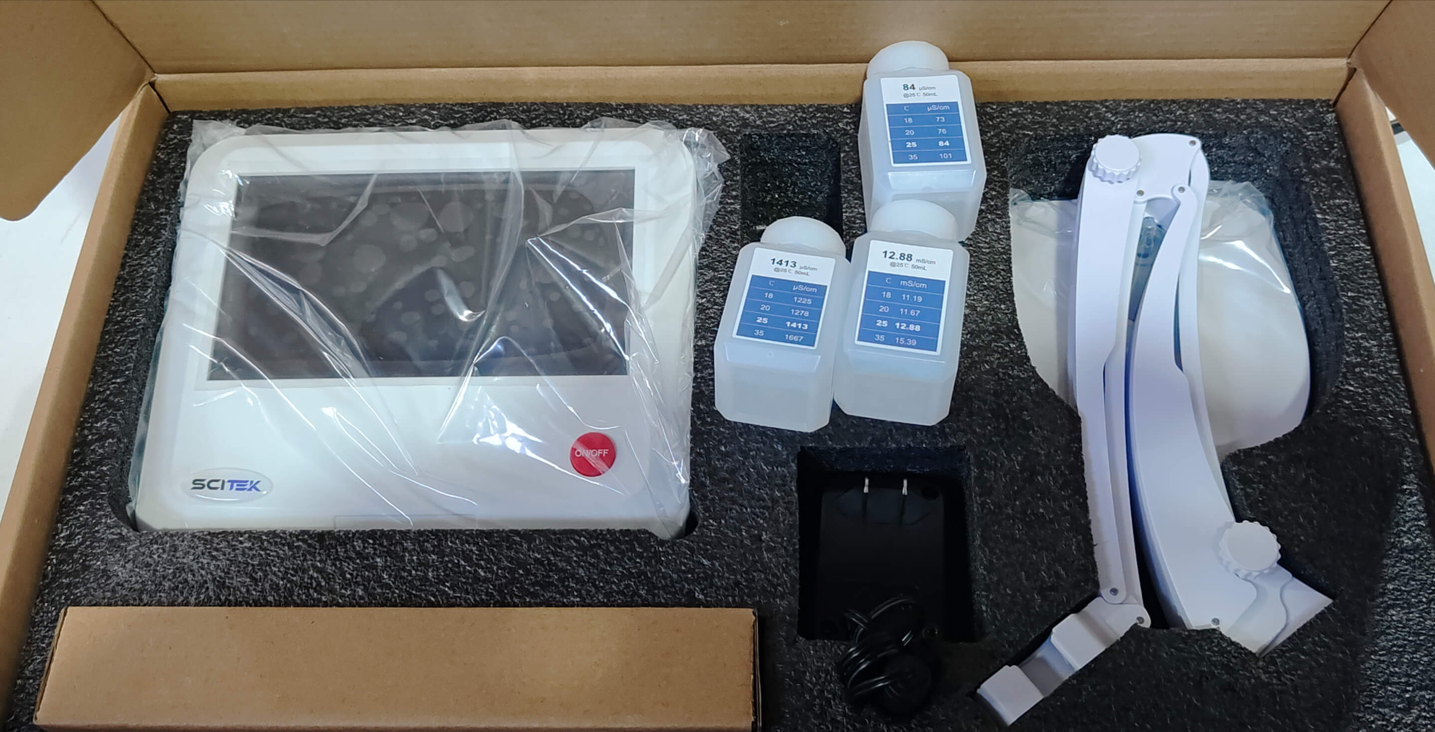 Medidor de conductividad de benchtop