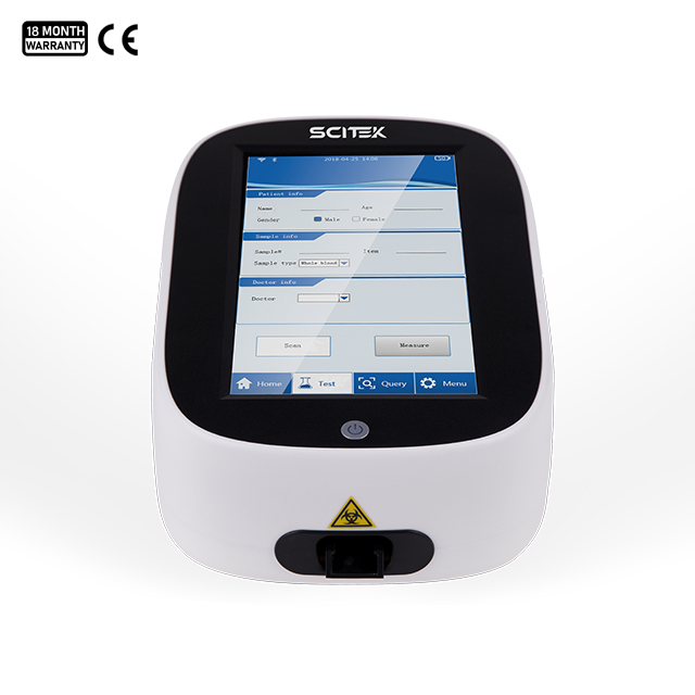 Analizador de inmunoensayo de fluorescencia seca (portátil)