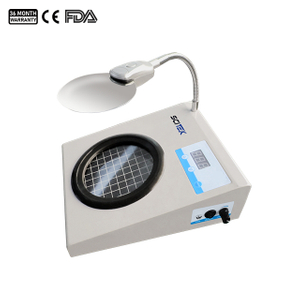 Mostrador de colonia bacteriana semiautomática