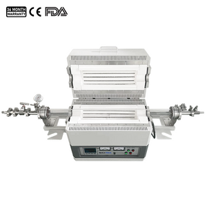 Horno de mufla de fibra cerámica, tipo tubo