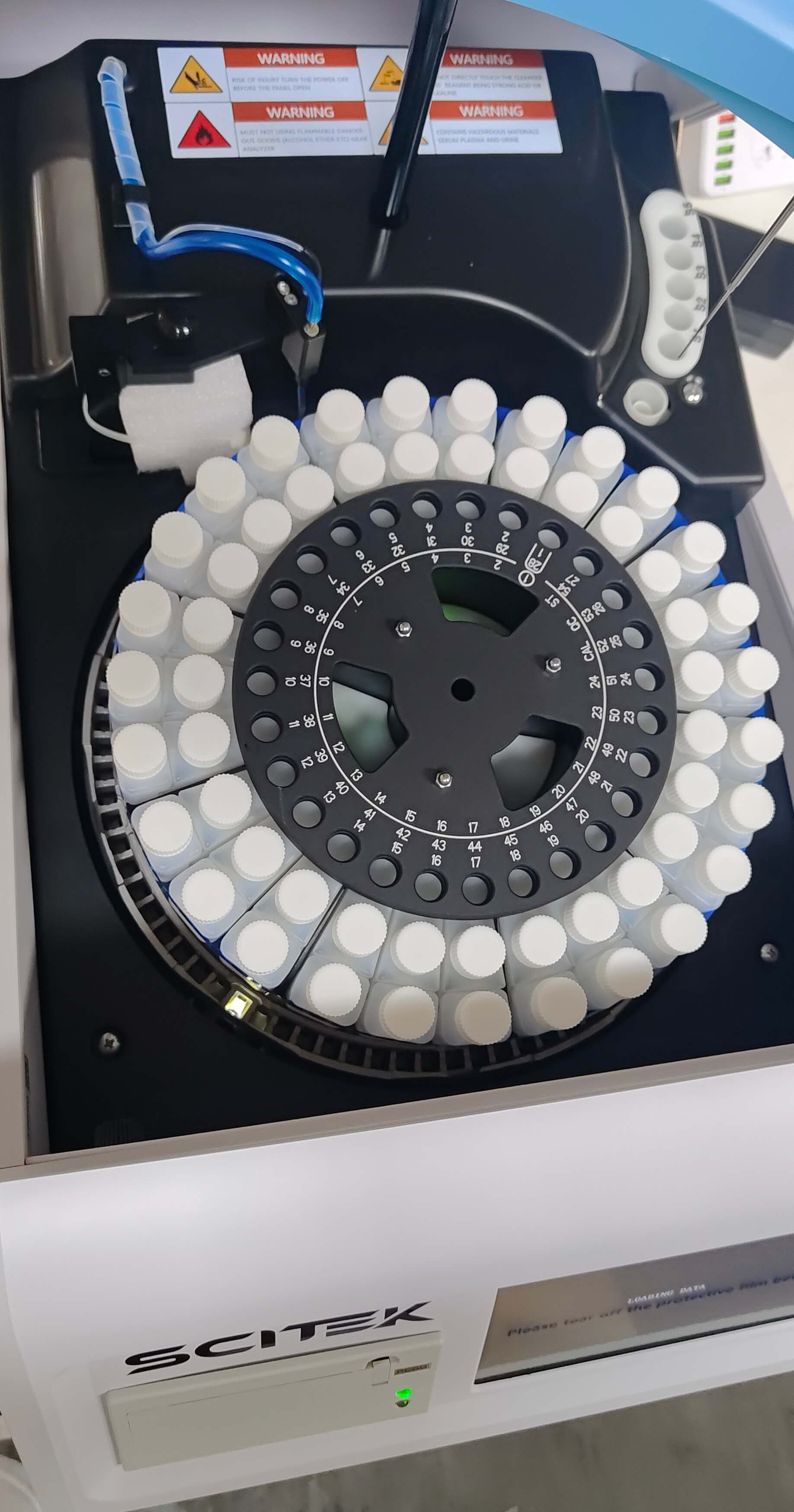 analizador de qu&iacute;mica autom&aacute;tico