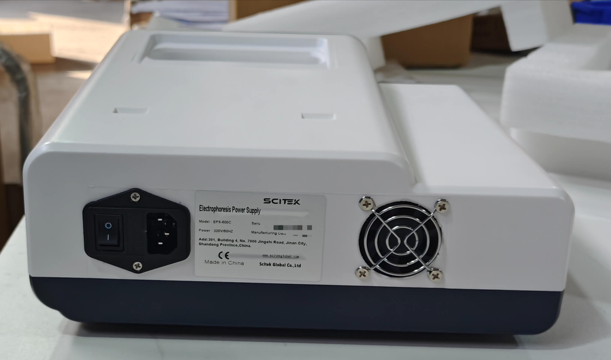Fuente de alimentación de electroforesis