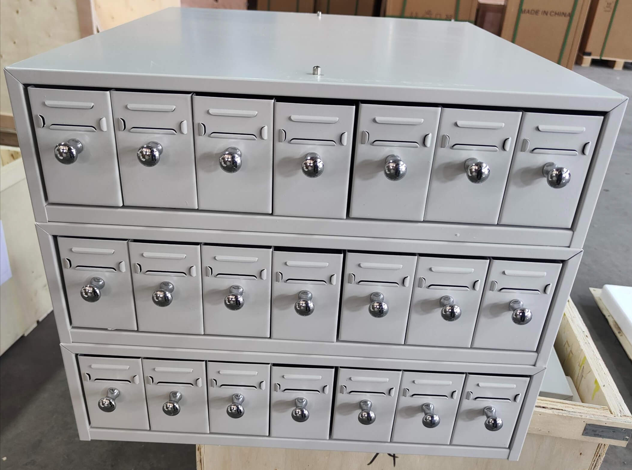 Gabinete de diapositiva
