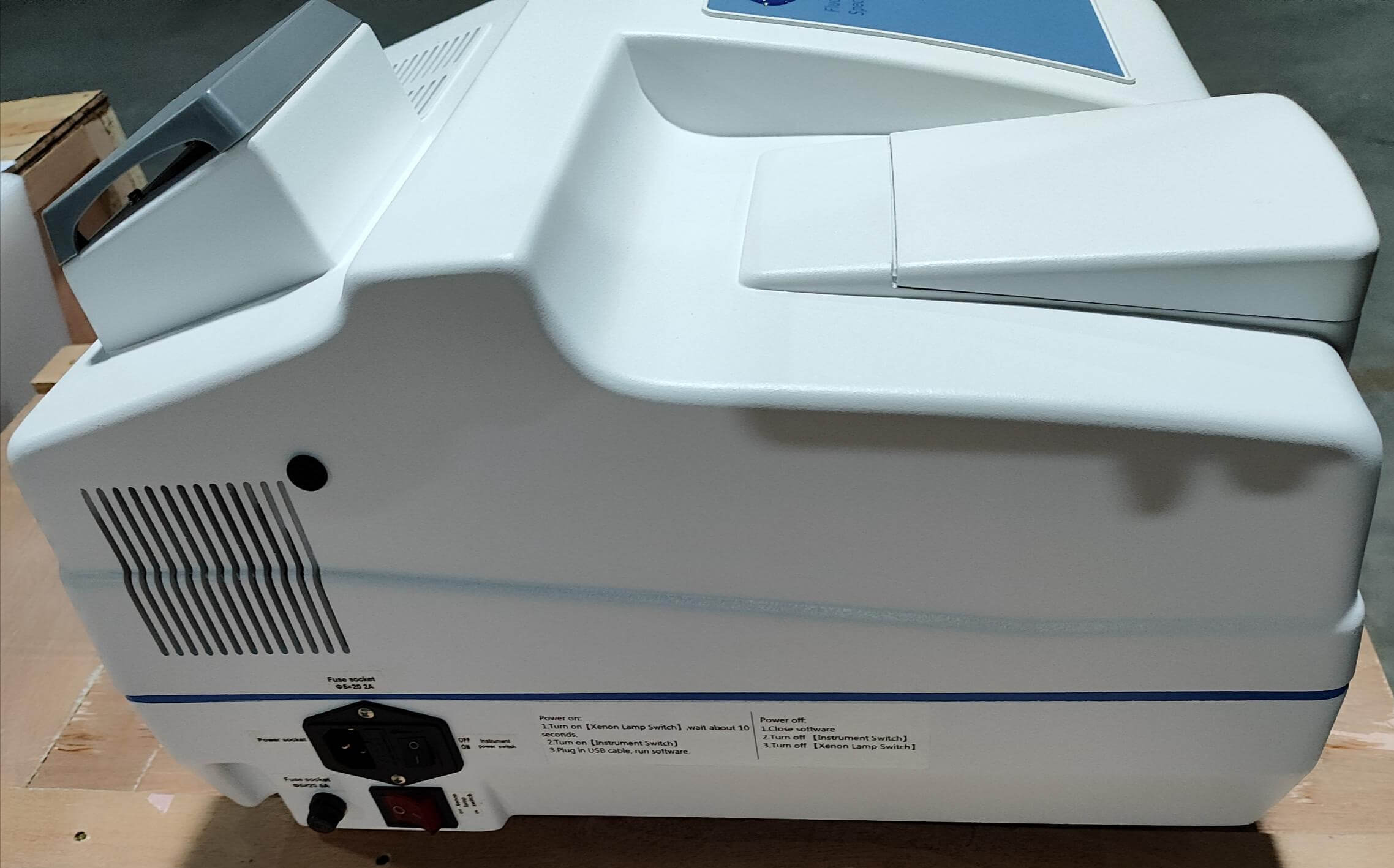 espectrofotómetro fluorescente