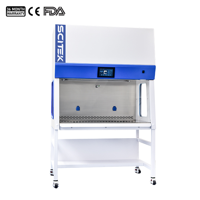Gabinete de flujo laminar vertical, pantalla táctil