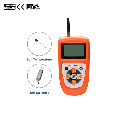 Medidor de humedad del suelo multiparamétrico
