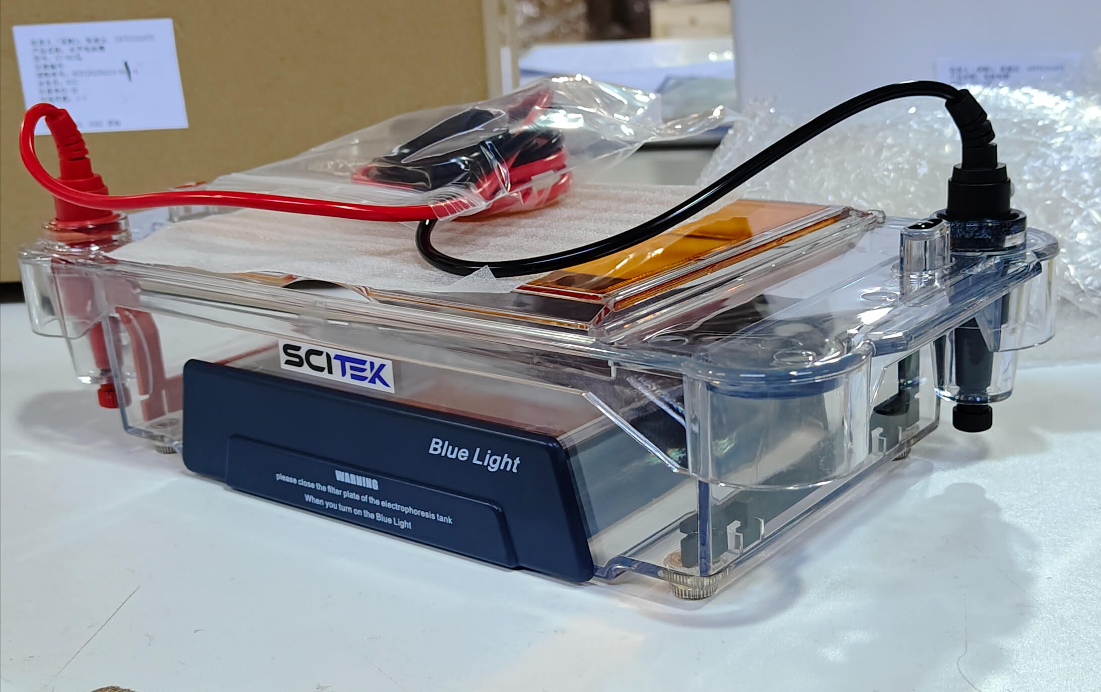 Tanque de electroforesis
