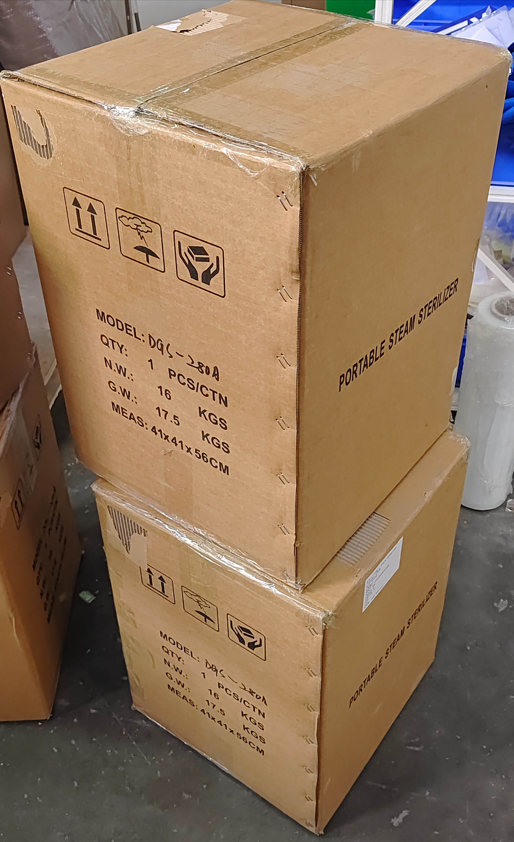 Paquete de autoclave portátil