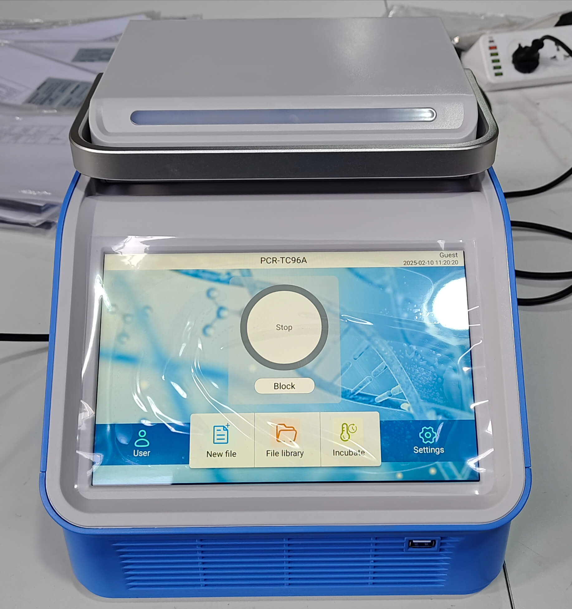máquina de PCR de termocicladores