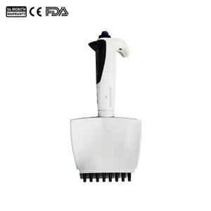 Pipeta electrónica de ocho canales