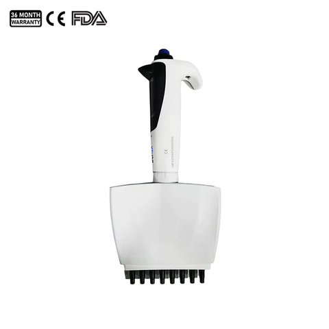 Pipeta electrónica de ocho canales