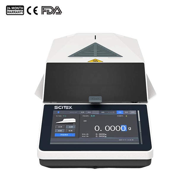 Analizador de humedad halógeno automático