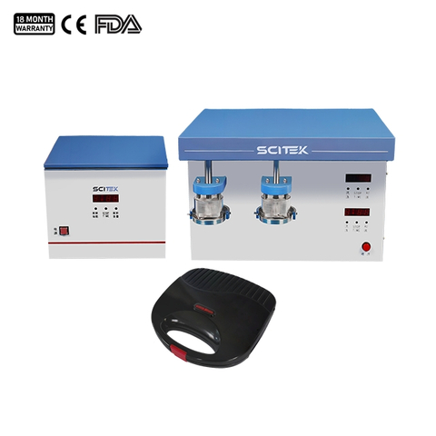 Probador de gluten de doble cabezal