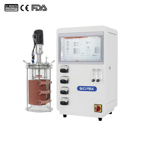 Biorreactor, control de alta precisión