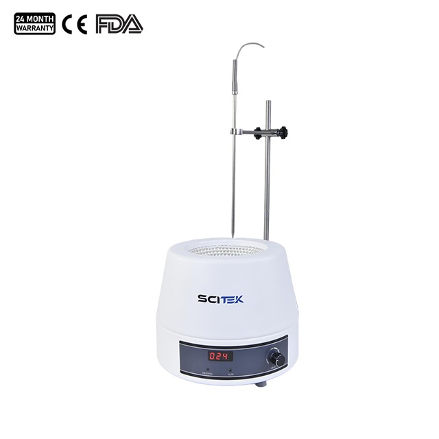 Manto calefactor electrónico, serie III