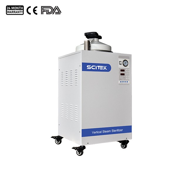Esterilizador de vapor a presión vertical económico